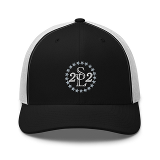 Buy black-white Trucker Cap