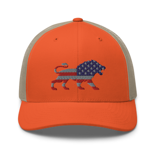 Buy rustic-orange-khaki The Lions are Home - Trucker Cap