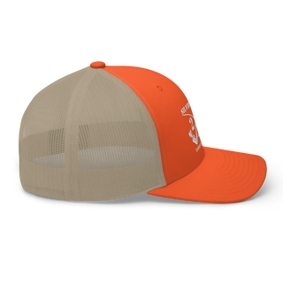 Buy rustic-orange-khaki Trucker Cap