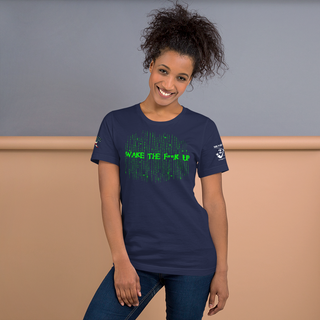 Buy navy Ma Trix - Wake TF Up (Unisex)