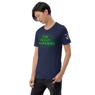 Buy navy Short-Sleeve Unisex T-Shirt